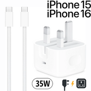 Type-C Charging Set 35W | Plug + Cable for iPhone 15/16