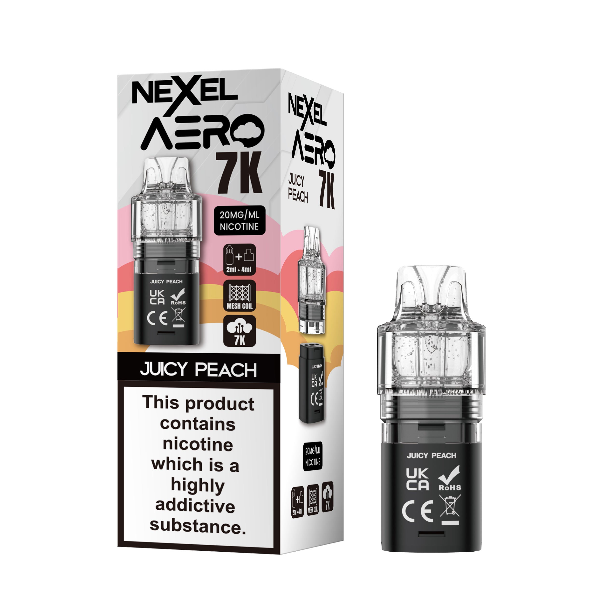 Nexel Aero 7000 Replacement Prefilled Pod