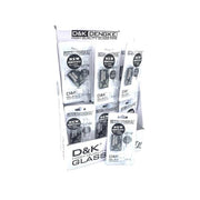 D&K Glass Pipe DK8581 Clear (24-Pack)