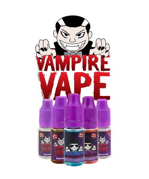 Vampire Vapes 10ml | 3MG | 50VG/50PG | 70+ Flavors