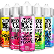 Double Drip 120ml E-Liquid Shortfill E-liquids