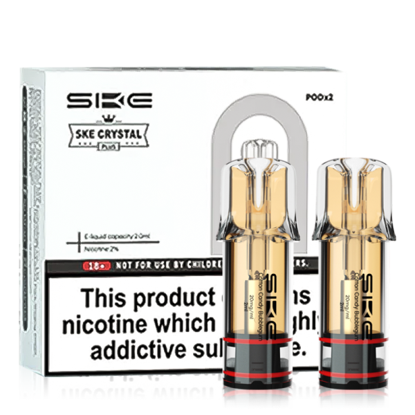 SKE Crystal PLUS Prefilled Pods | 20mg 2pcs/pack