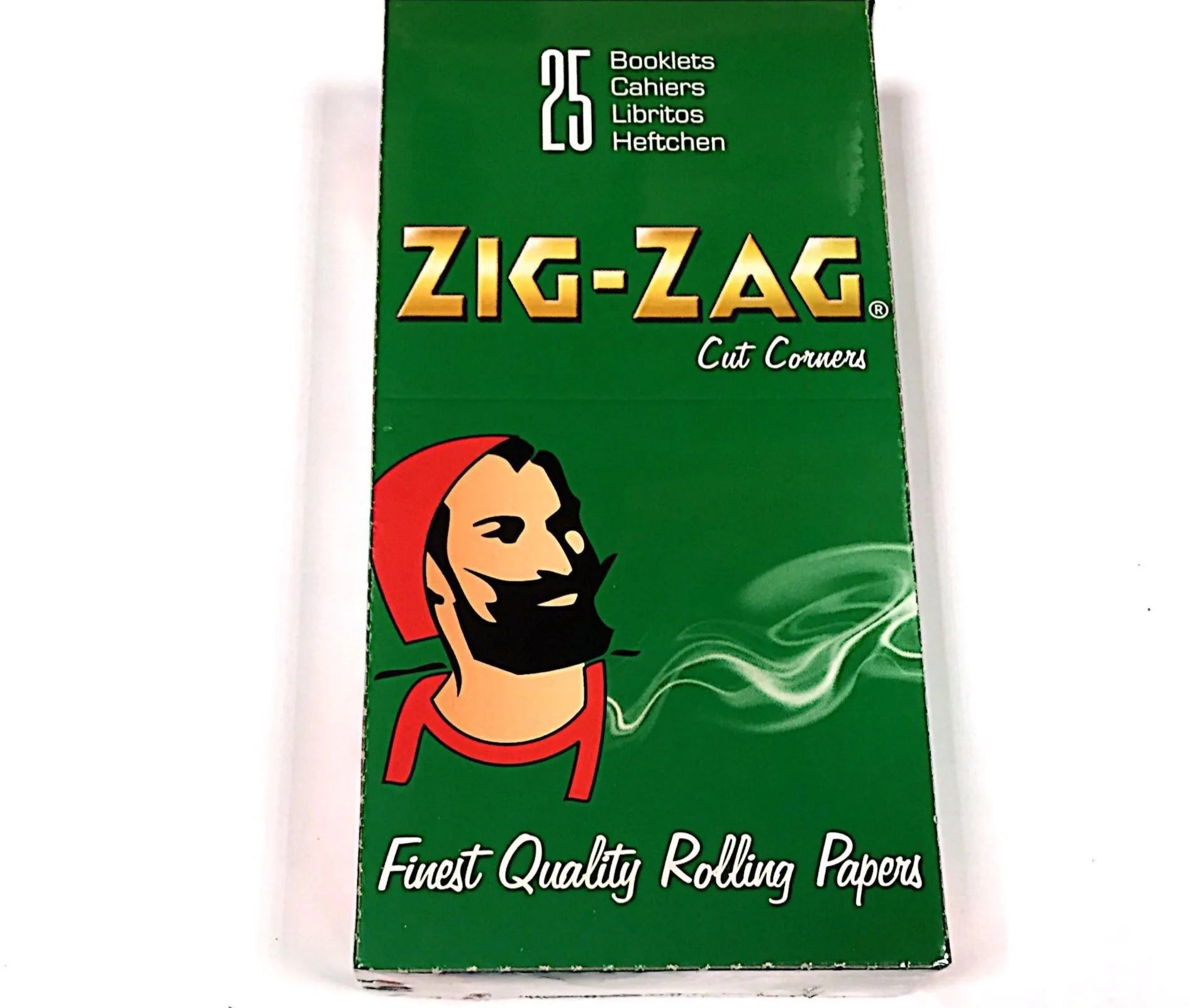 Zig Zag Green Std 25pk Box