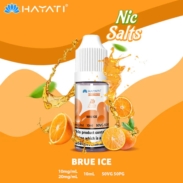 Hayati Pro Max Nic Salts 10ml eliquids - 10MG