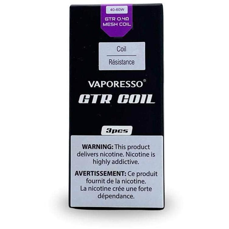 Vaporesso GTR Coils for FORZ Tank | Pack of 3 | 0.4 Ohm Mesh