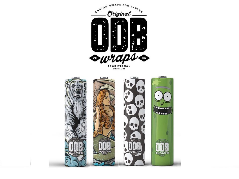 ODB Batteries Wrap 18650 - 4pcs/pack