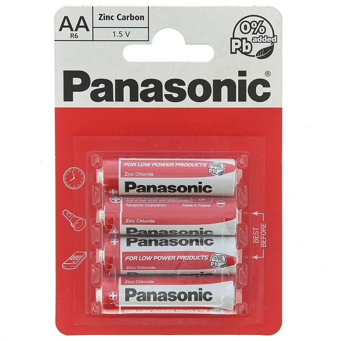 Panasonic AA Battery Box 12 x 4PK