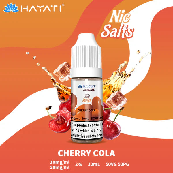 Hayati Pro Max Nic Salts 10ml eliquids - 10MG