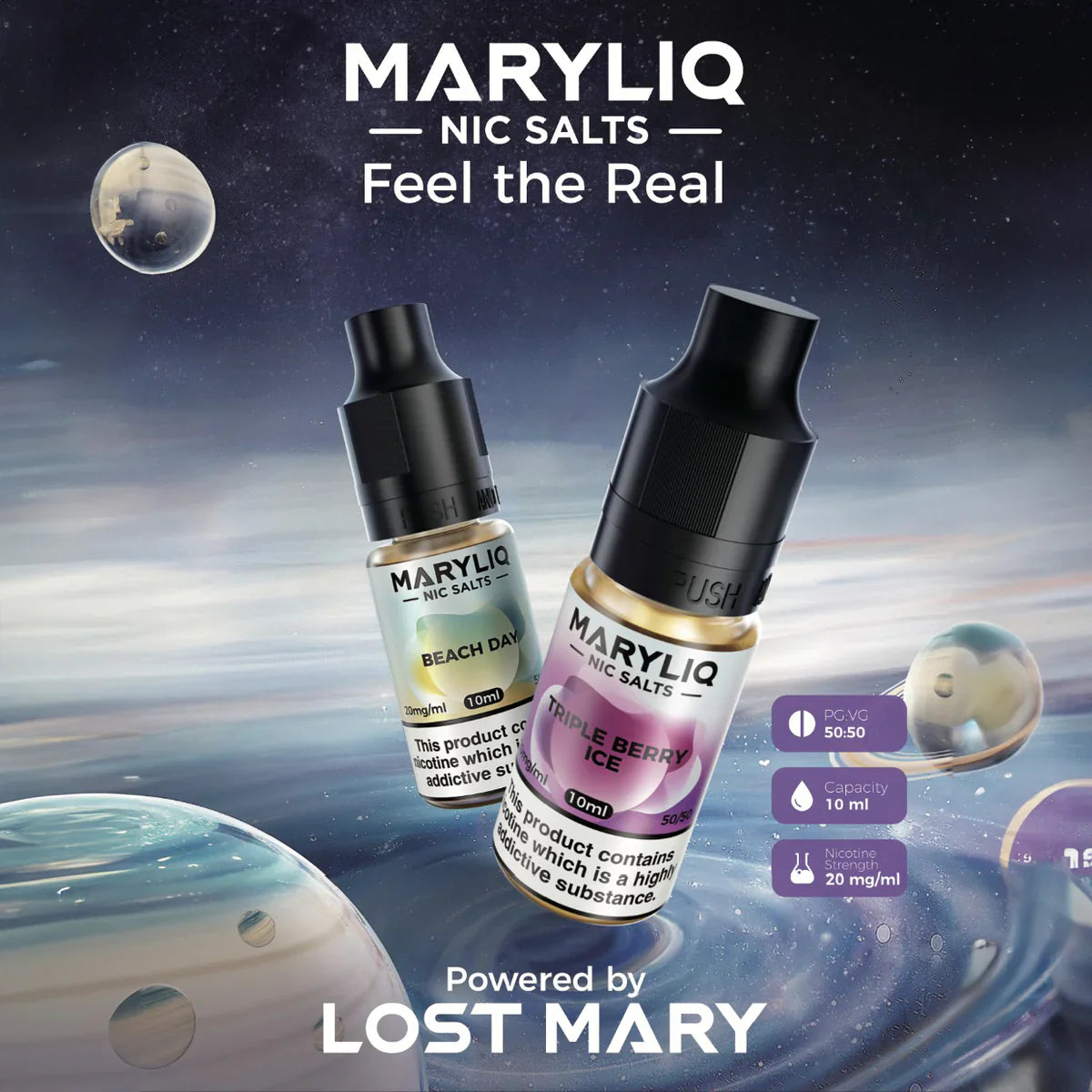 Lost Mary MARYLIQ Nic Salts 10ml - 20MG