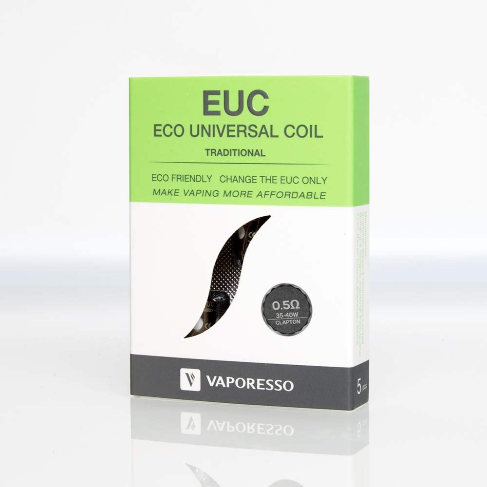Vaporesso EUC Universal Replacement Coils - 0.5 Ohm - 5 PCS/Pack