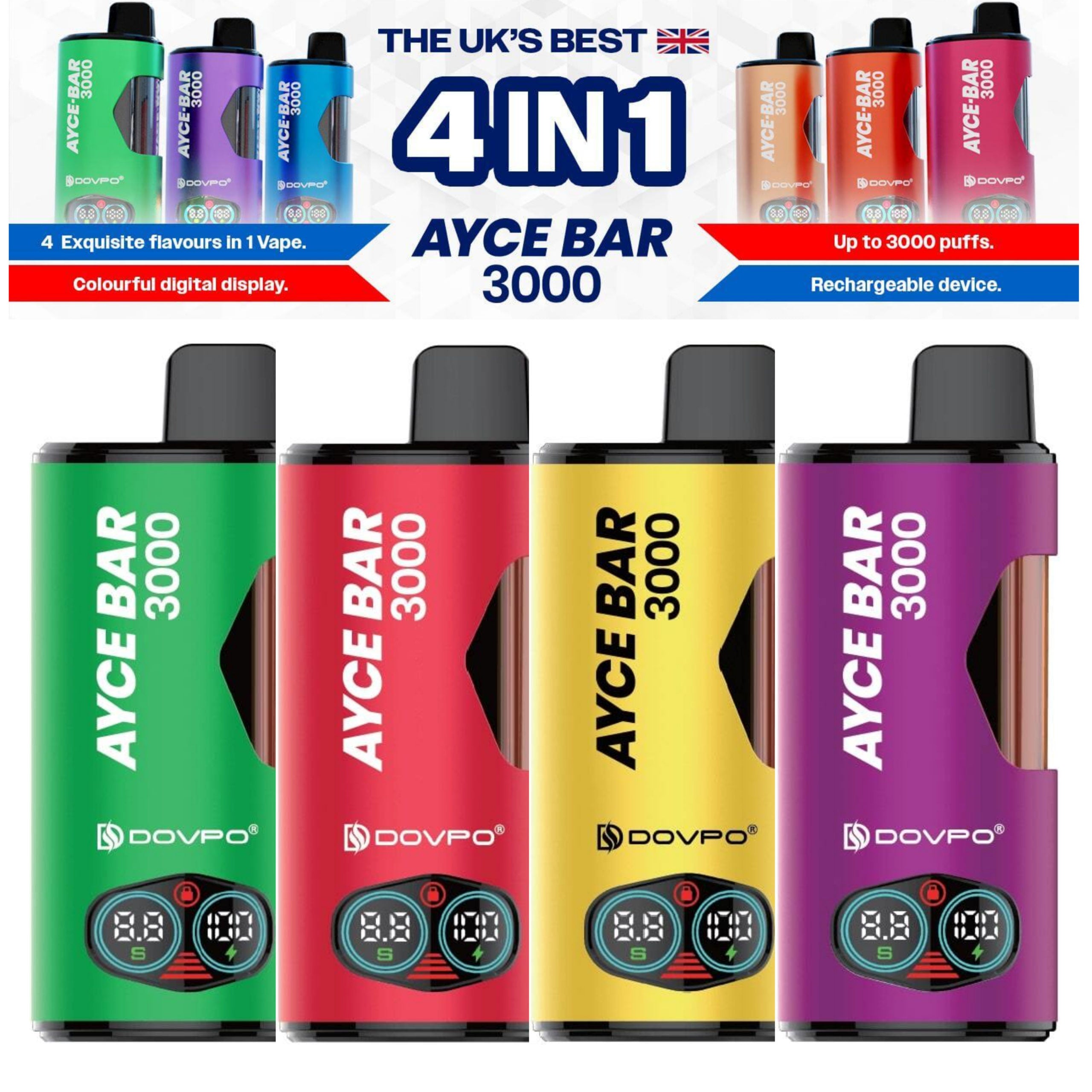 Dovpo Ayce Bar 3000 Puffs | 20MG