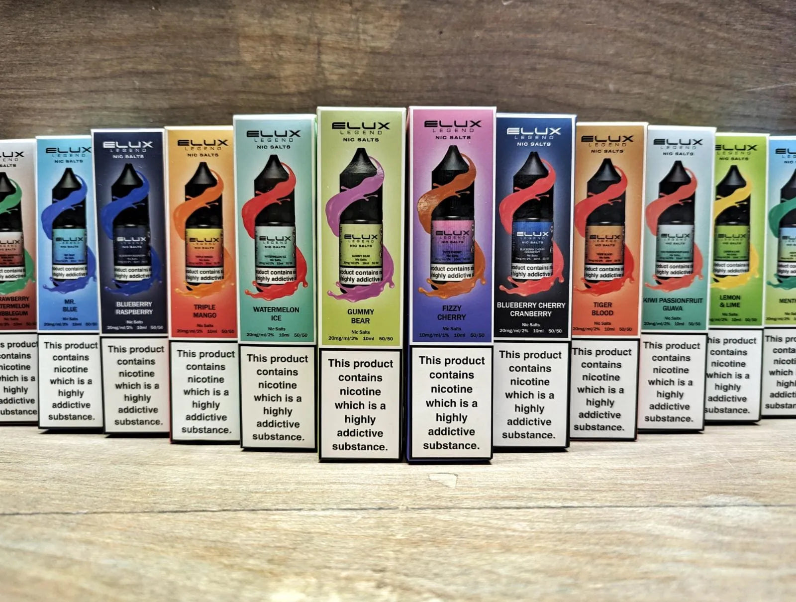 Elux Legend Nic Salts 10ml - 20MG