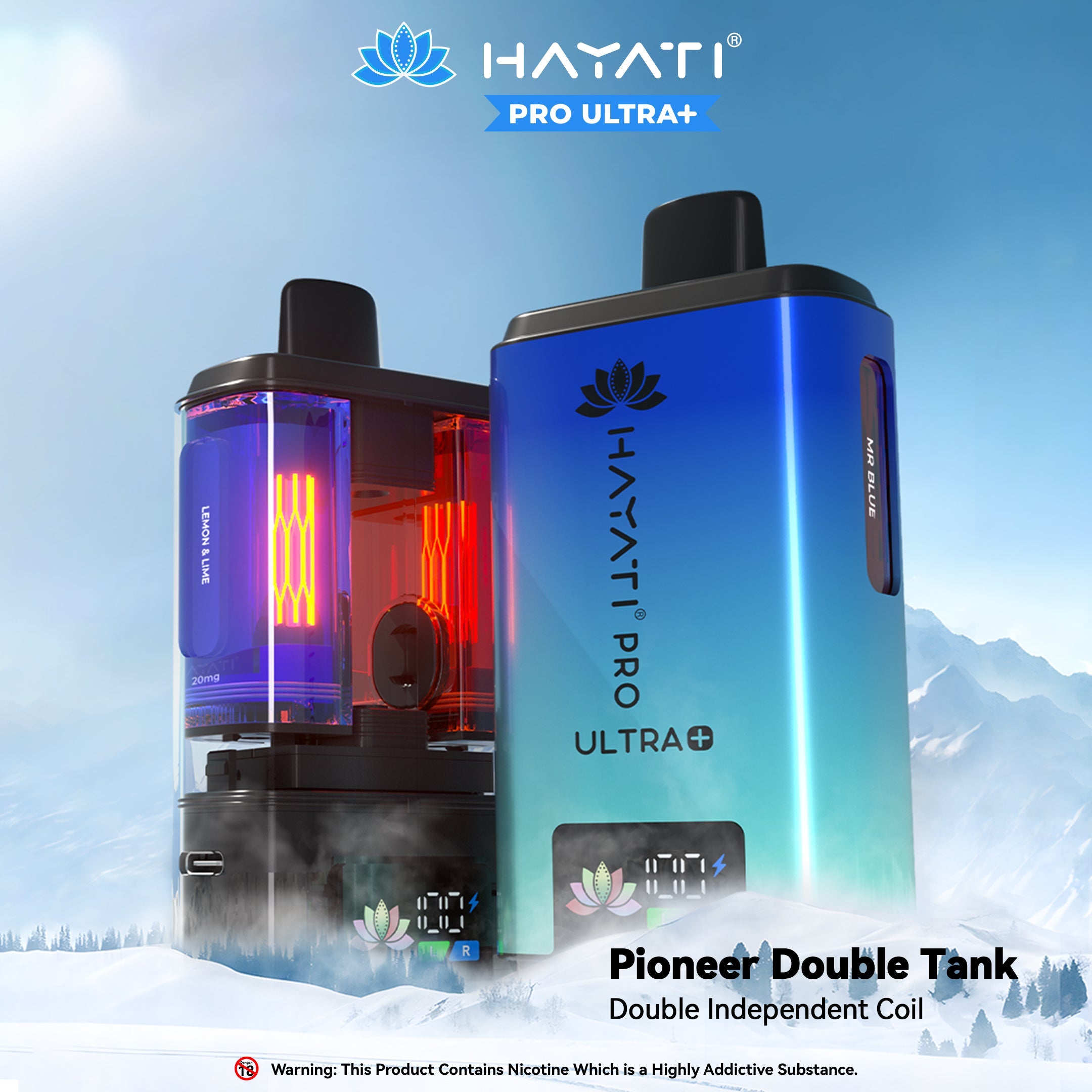 Hayati Pro Ultra Plus 25K Prefilled Vape Kit