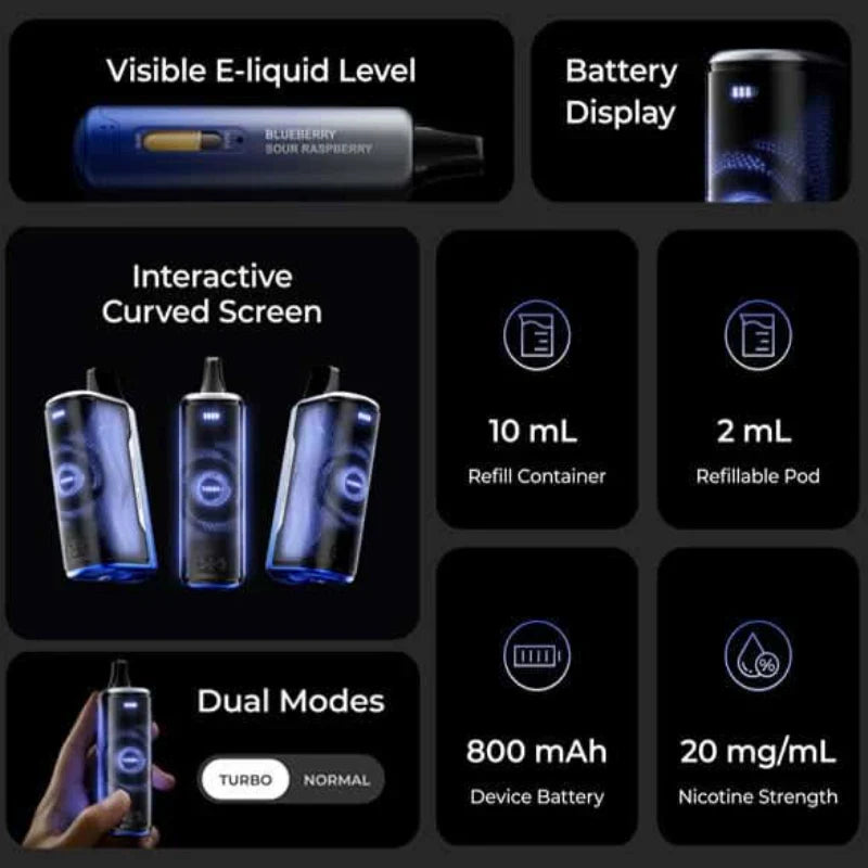 Lost Mary Nera 30K Fullview Pod Kit