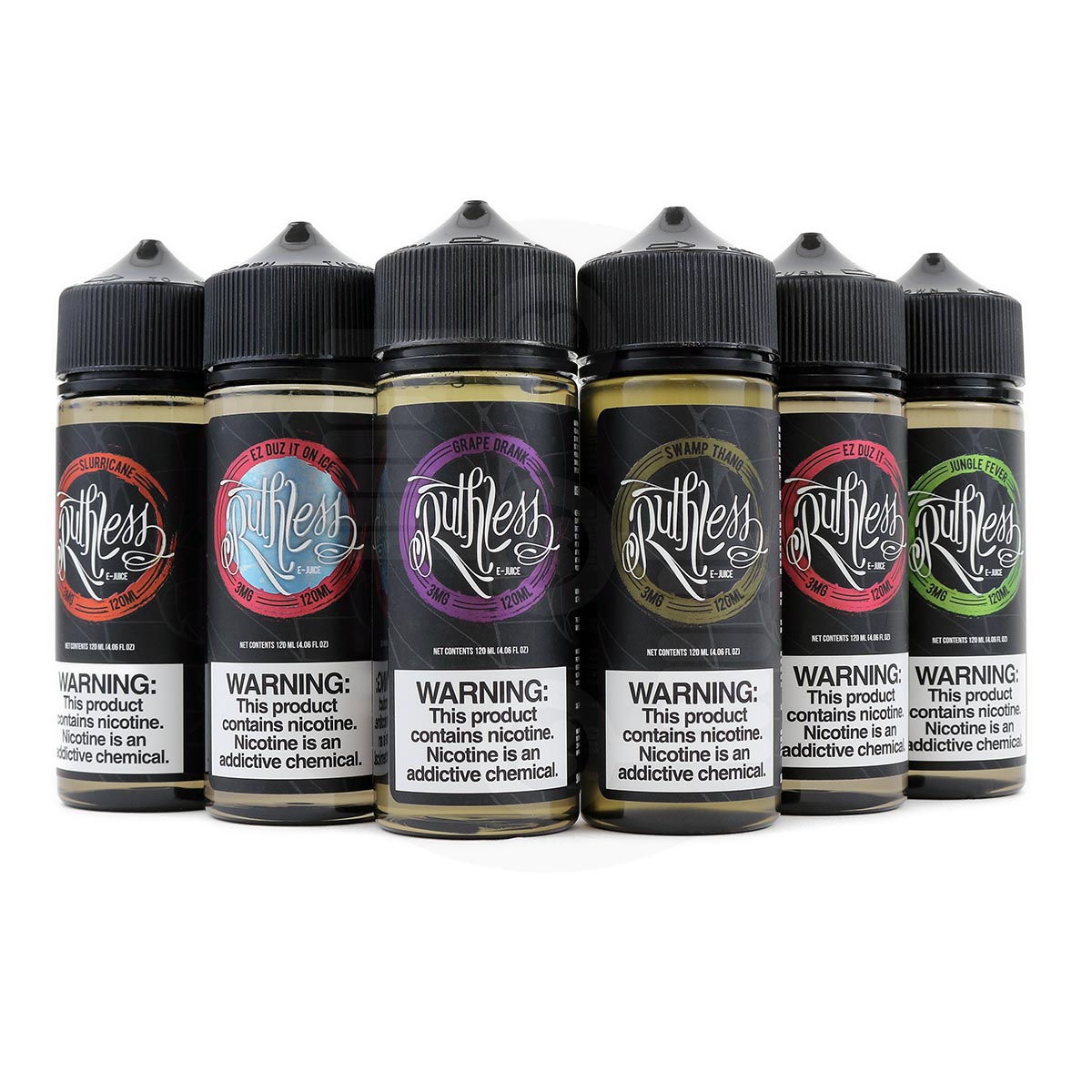 Ruthless 120ml Shortfill E-liquids
