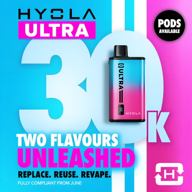 Hyola Ultra 30K Vape Kit – 30000 Puffs | 20mg
