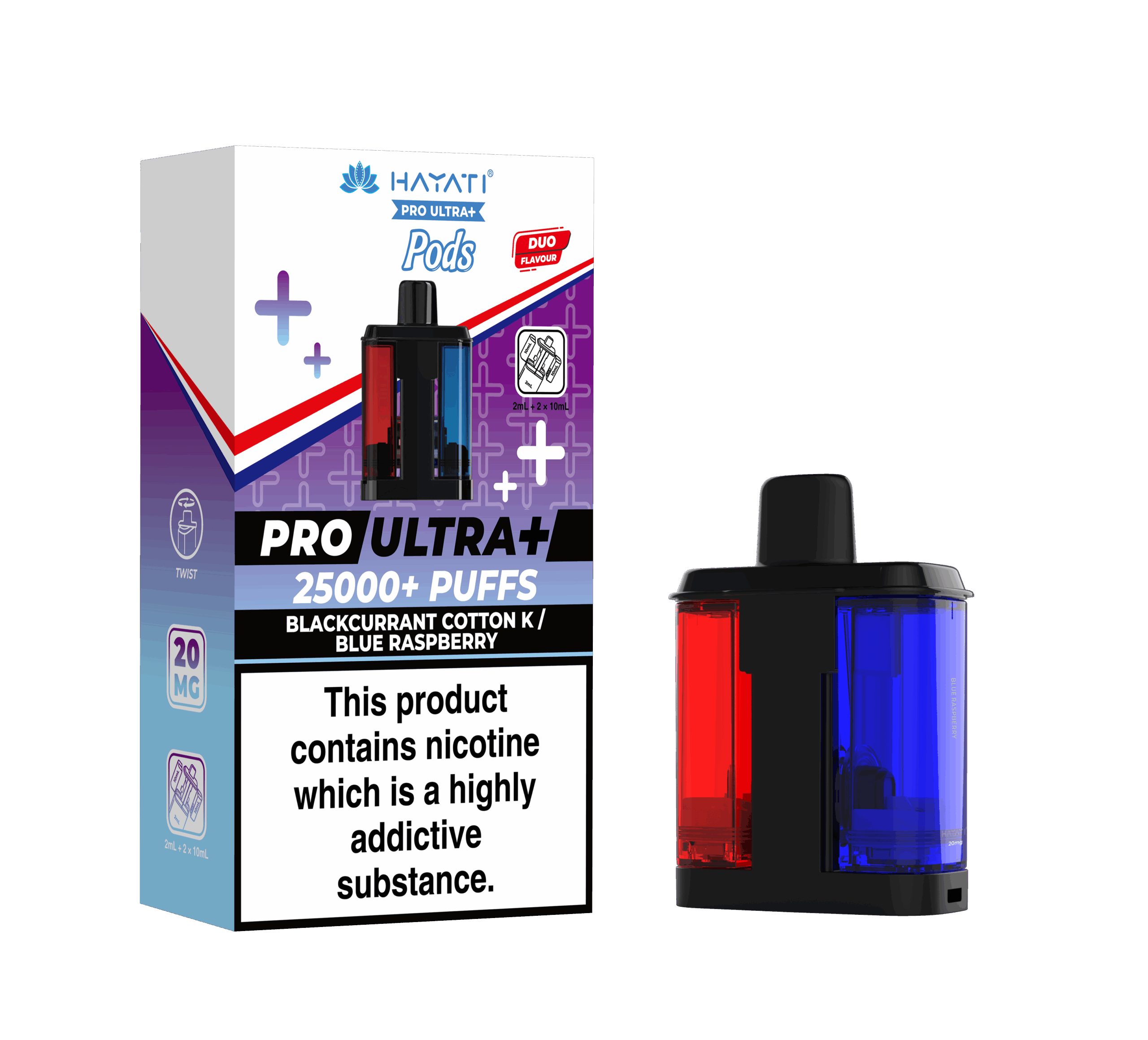 Hayati Pro Ultra Plus 25K Prefilled Pods