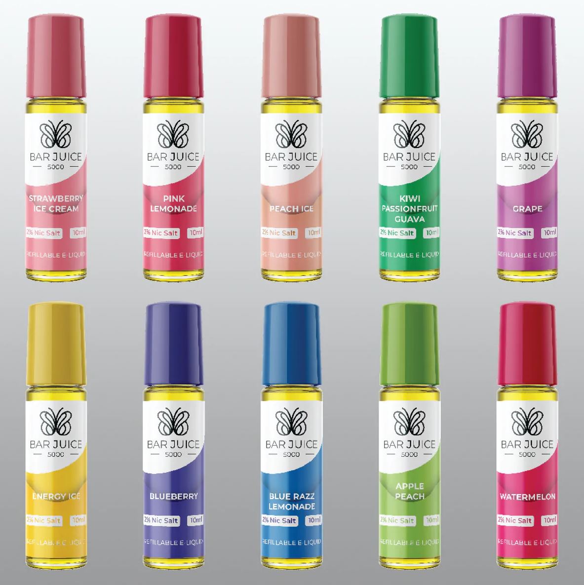 Bar Juice Nic Salts 10ml - 20MG