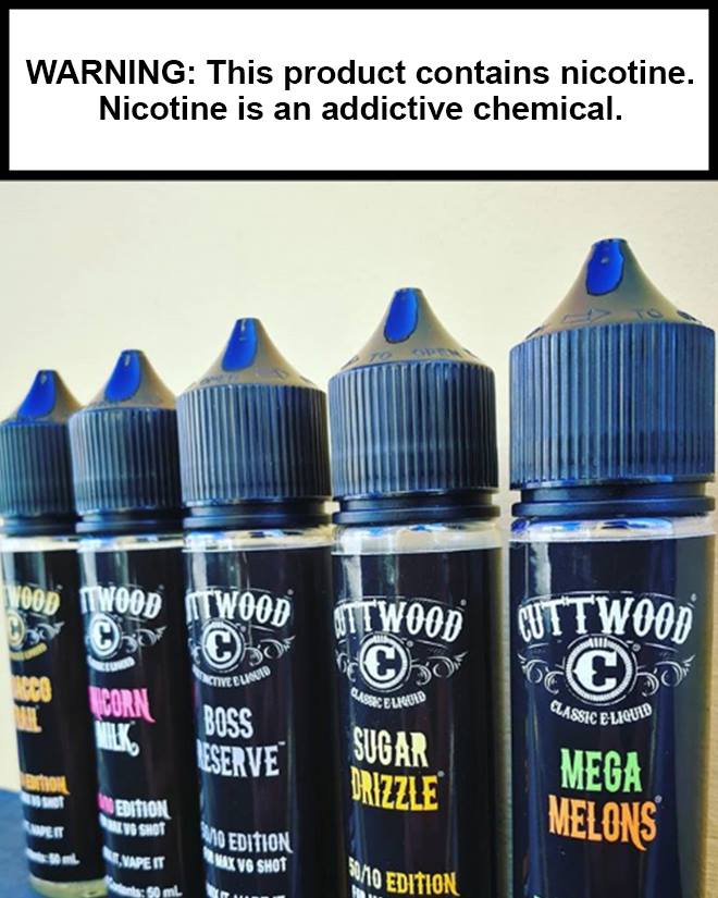 Cuttwood 180ml Shortfill Eliquid - BIG JUGGERNAUT BOTTLE