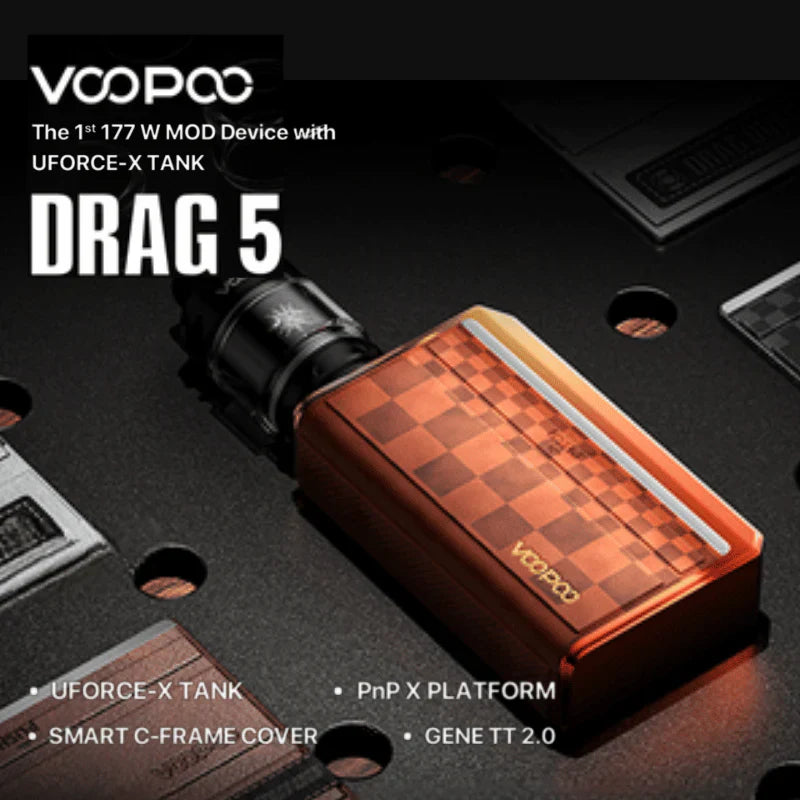 Voopoo Drag 5 Kit | PnP-X Platform