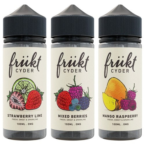 Frukt Cyder E-Liquid 120ML Shortfill E-liquids