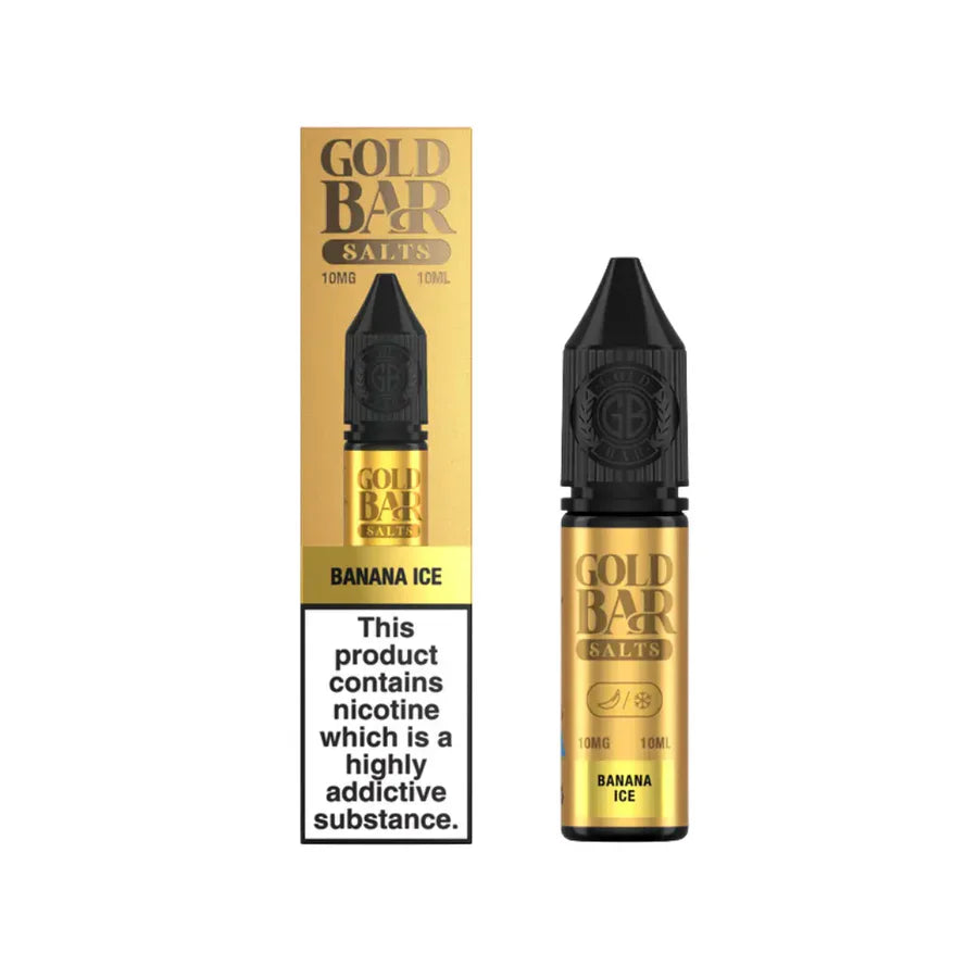 Gold Bar Nic Salts 10ml - 20mg