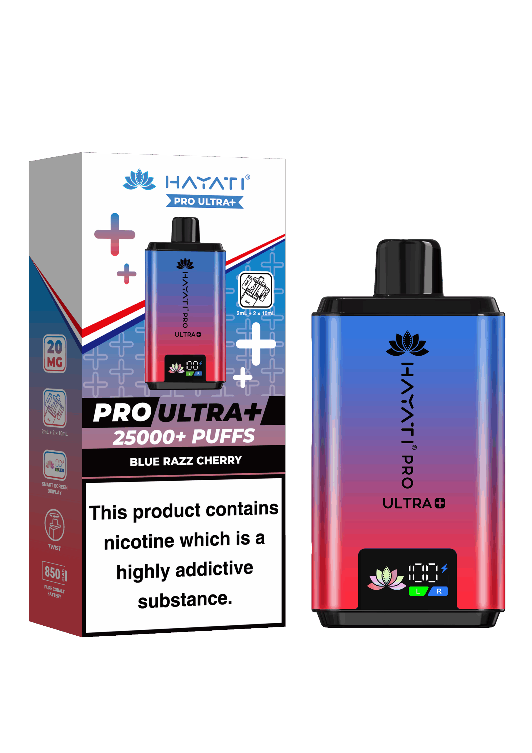 Hayati Pro Ultra Plus 25K Prefilled Vape Kit