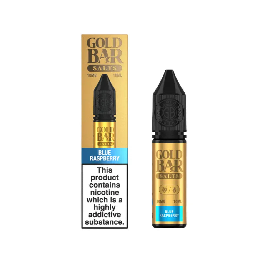 Gold Bar Nic Salts 10ml - 10mg