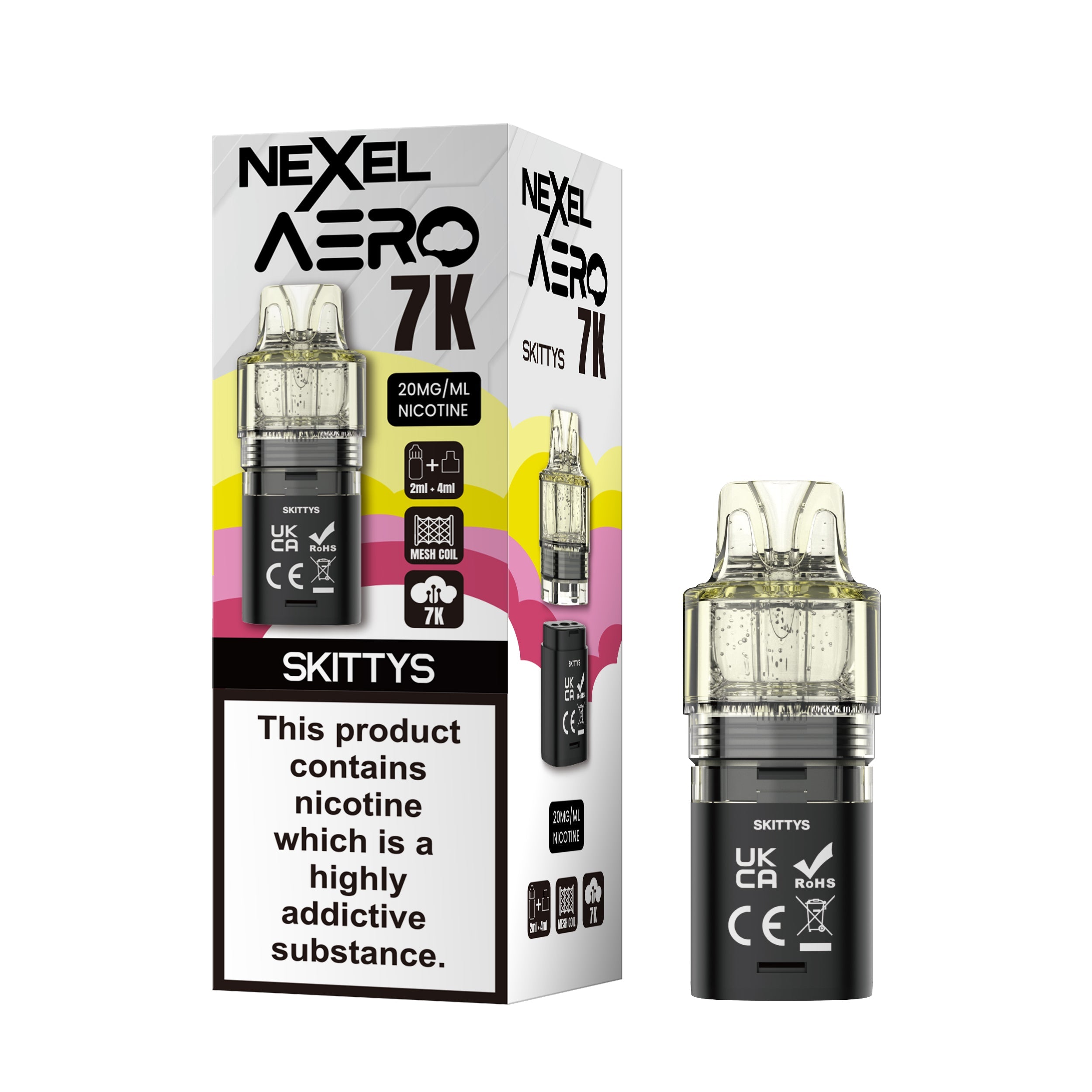 Nexel Aero 7000 Replacement Prefilled Pod