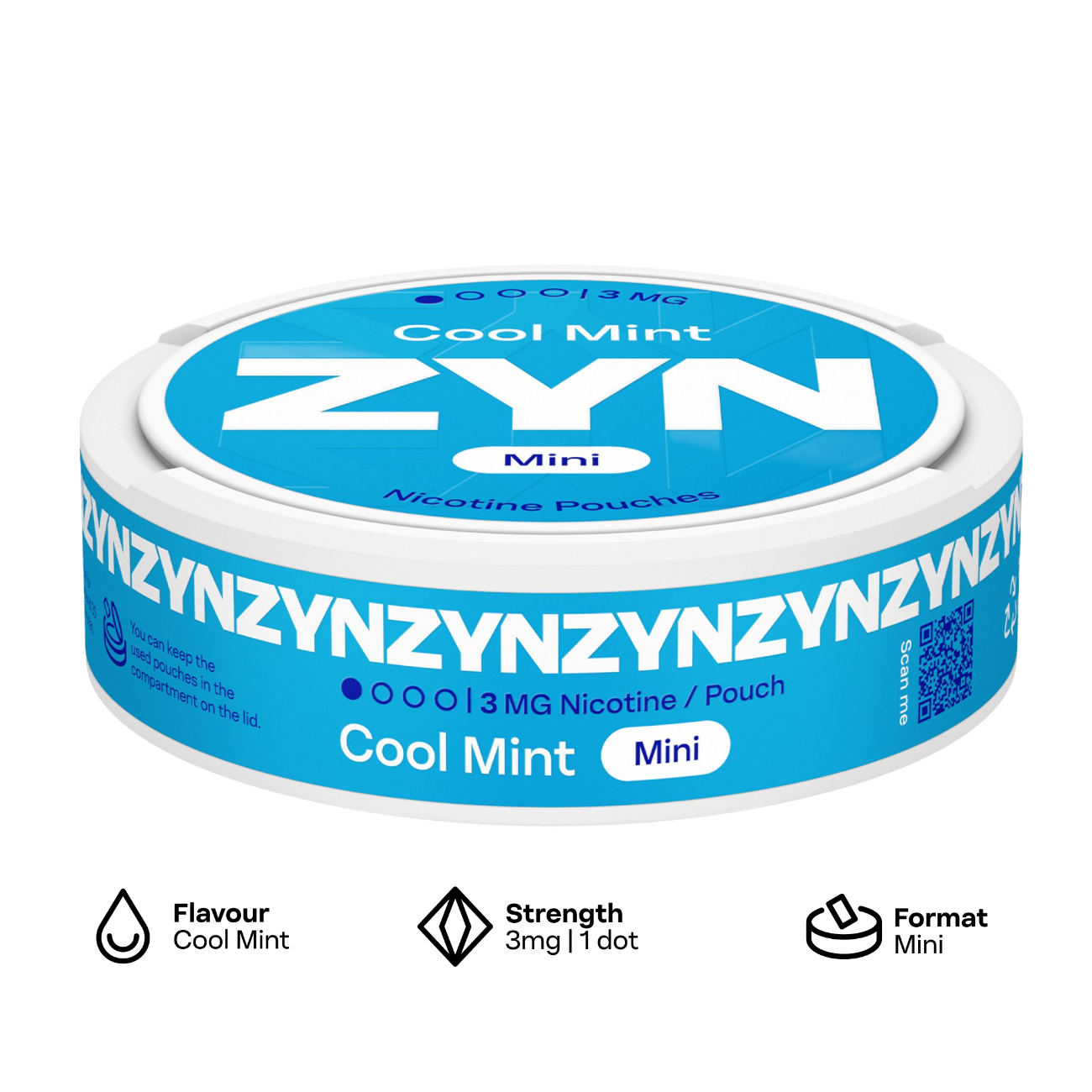 ZYN Nicotine Pouches MINI 3mg