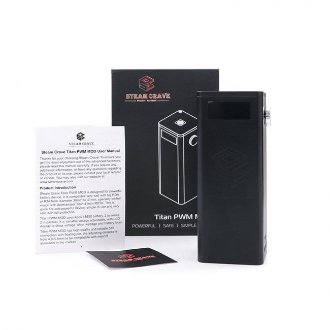 Steam Crave Titan PWM VV Mod V1.5