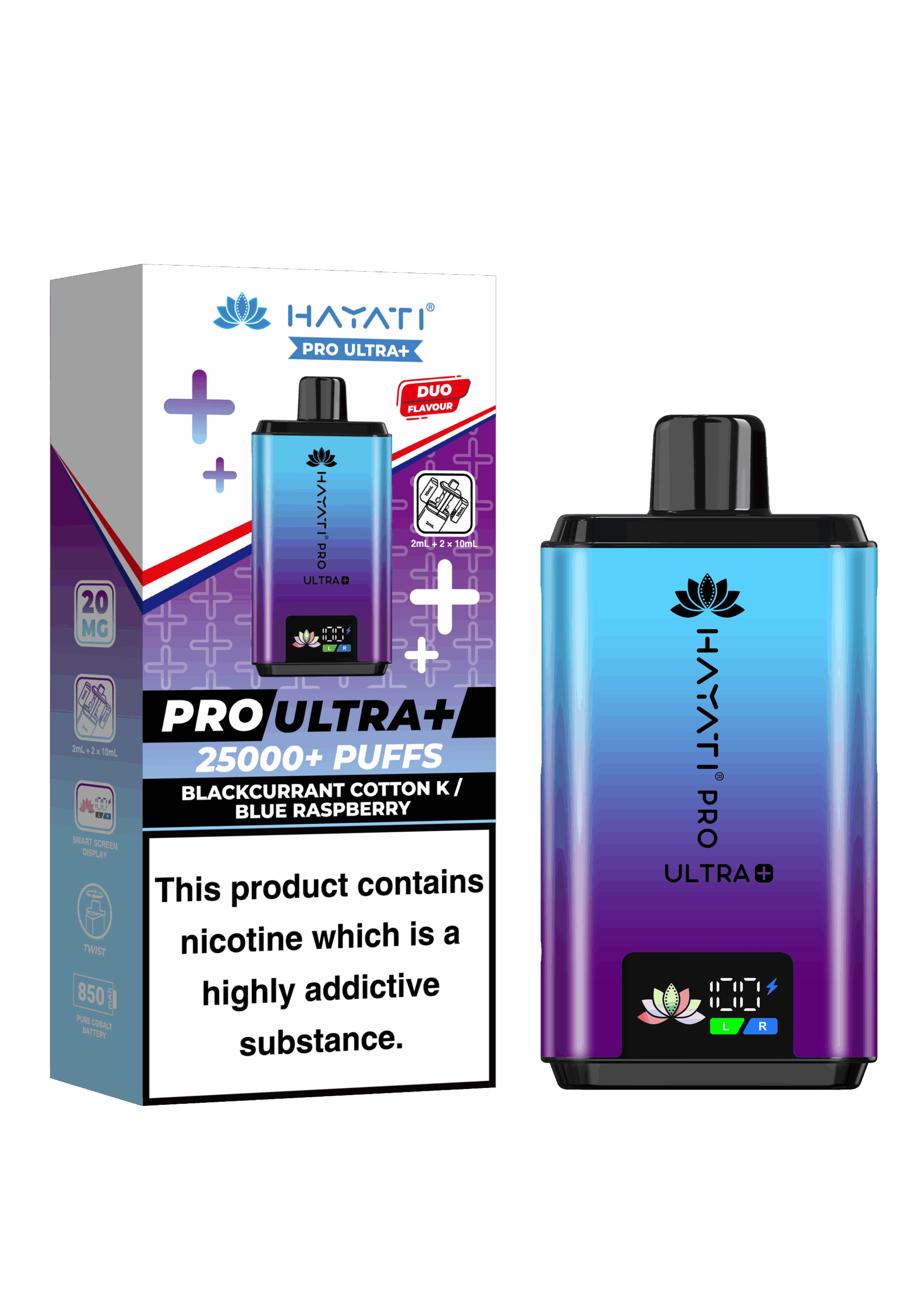 Hayati Pro Ultra Plus 25K Prefilled Vape Kit