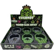 Glass Ashtray - Cournot (6-Pack)