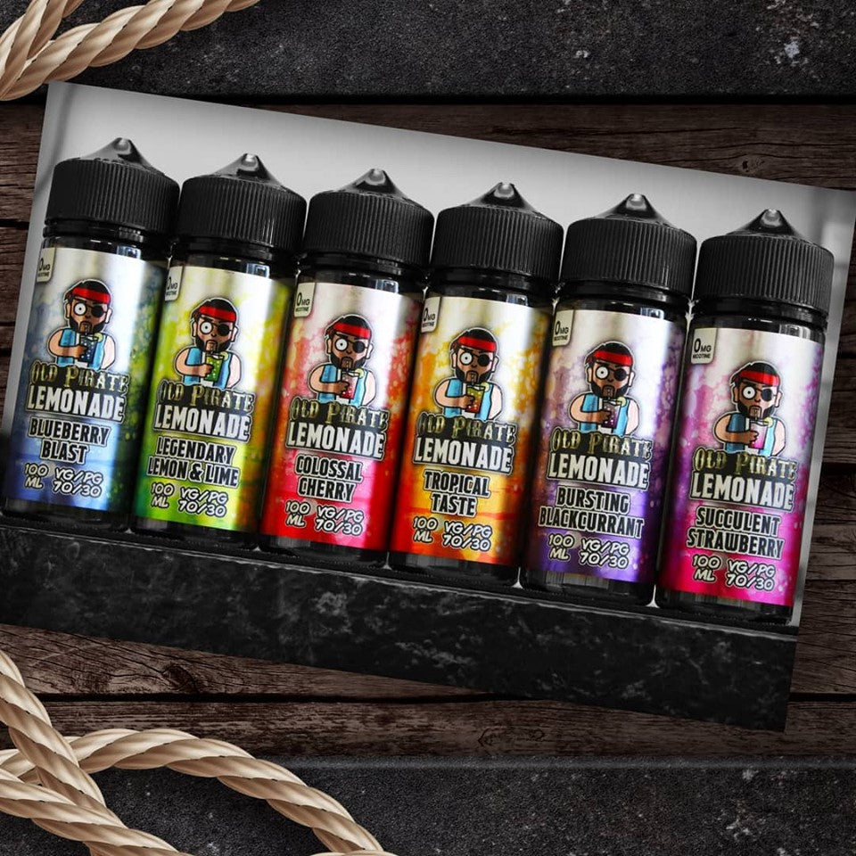 Old Pirate E-Liquid 120ML Shortfill E-liquids - Lemonade Series