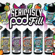 Seriously Pod Fill by Doozy 120ml 50/50 E-Liquid Shortfill E-liquids