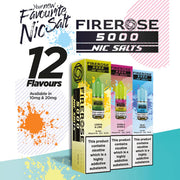 Elux Firerose 5000 Nic Salts 10ml - 10MG