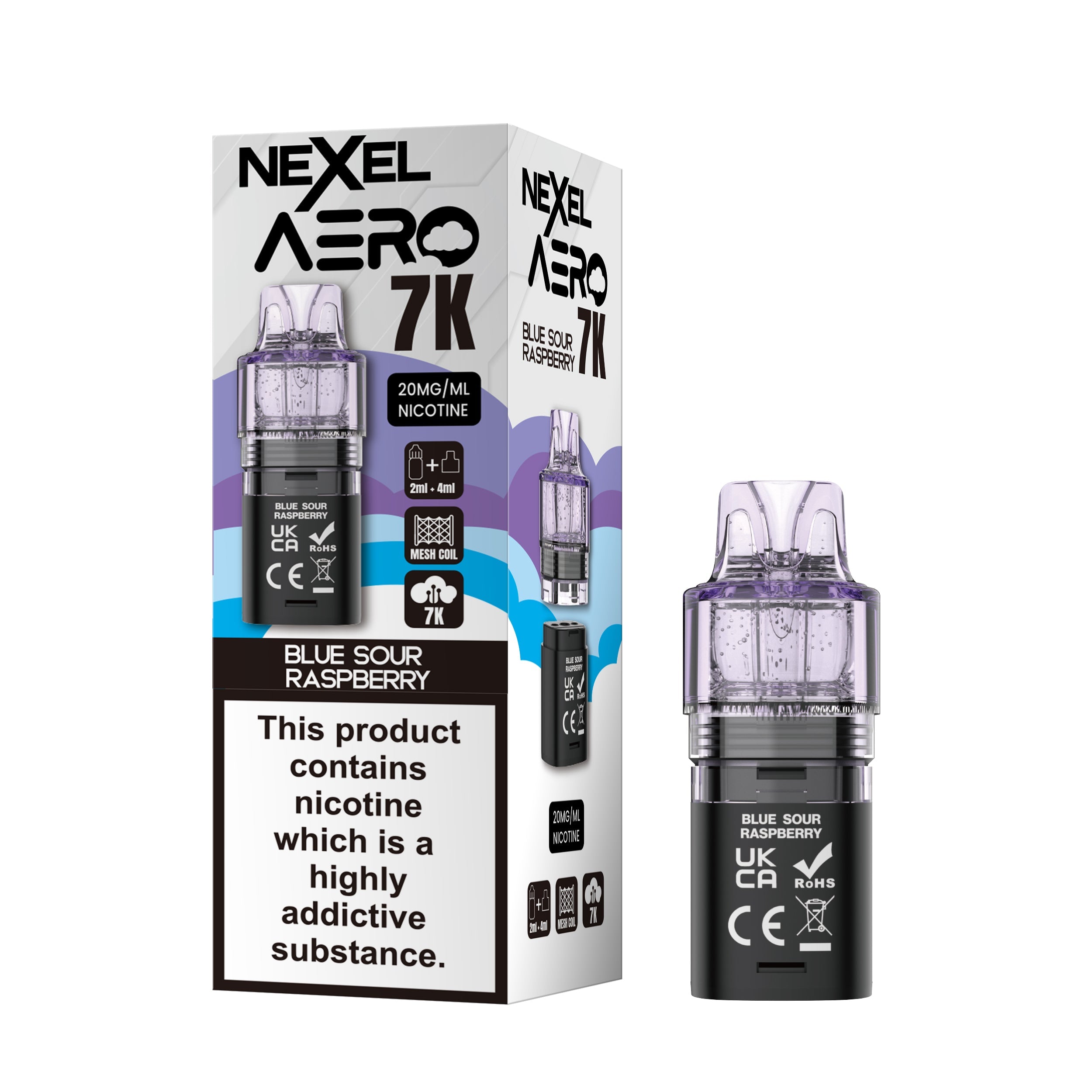 Nexel Aero 7000 Replacement Prefilled Pod