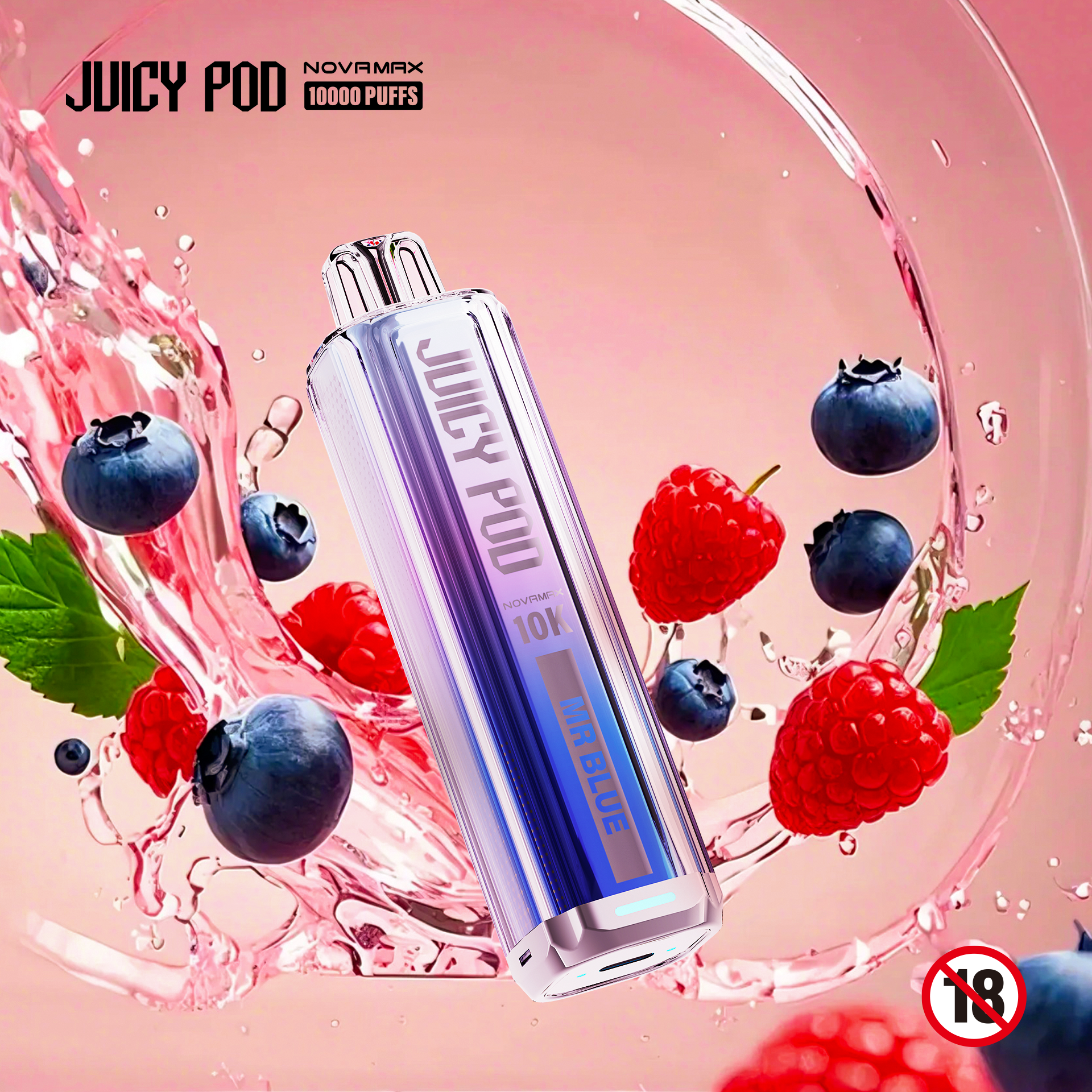 Juicy Pod Novamax 10K Prefilled Pod Kit