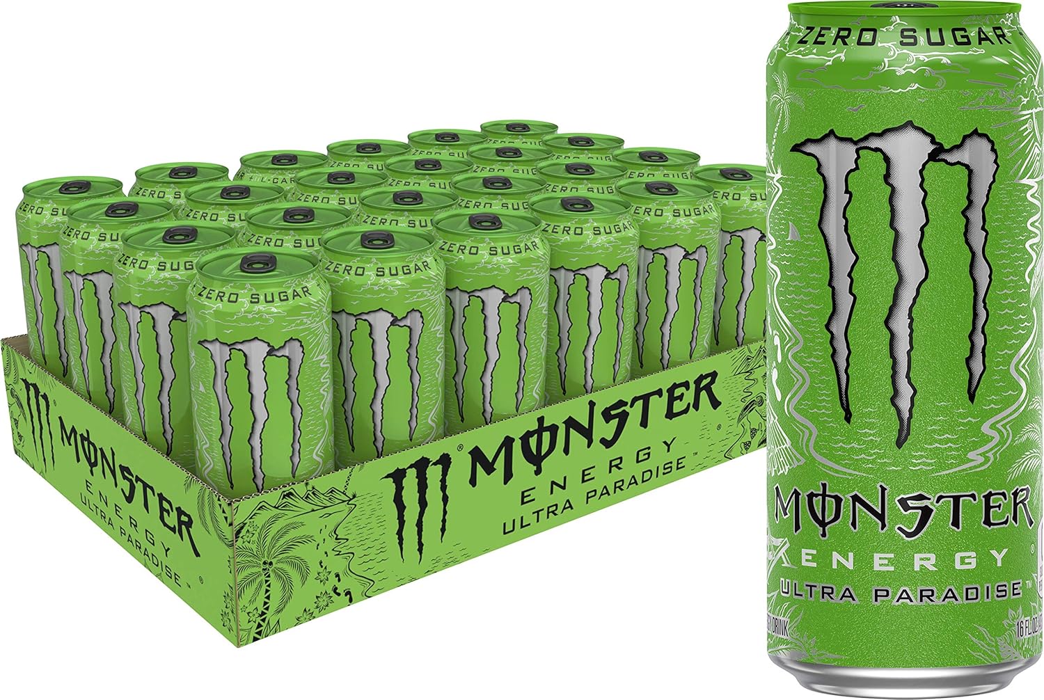 Monster Energy Drink 500ml 24Pk - Ultra Paradise