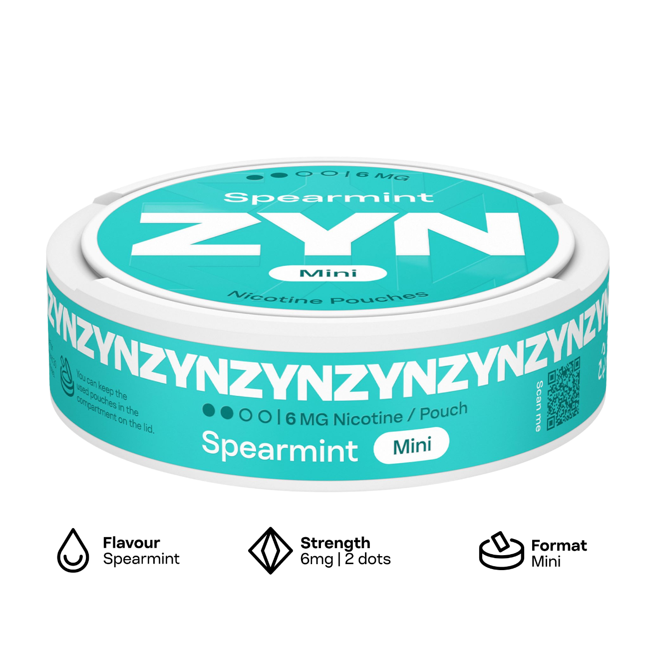 ZYN Nicotine Pouches MINI 6mg