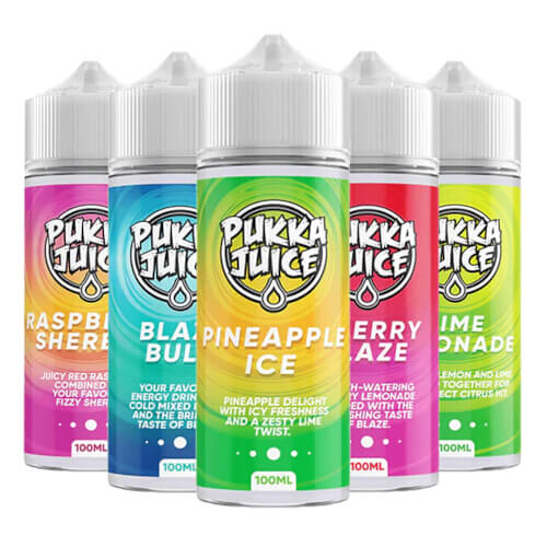 Pukka Juice 120ml E-Liquid Shortfill E-liquids