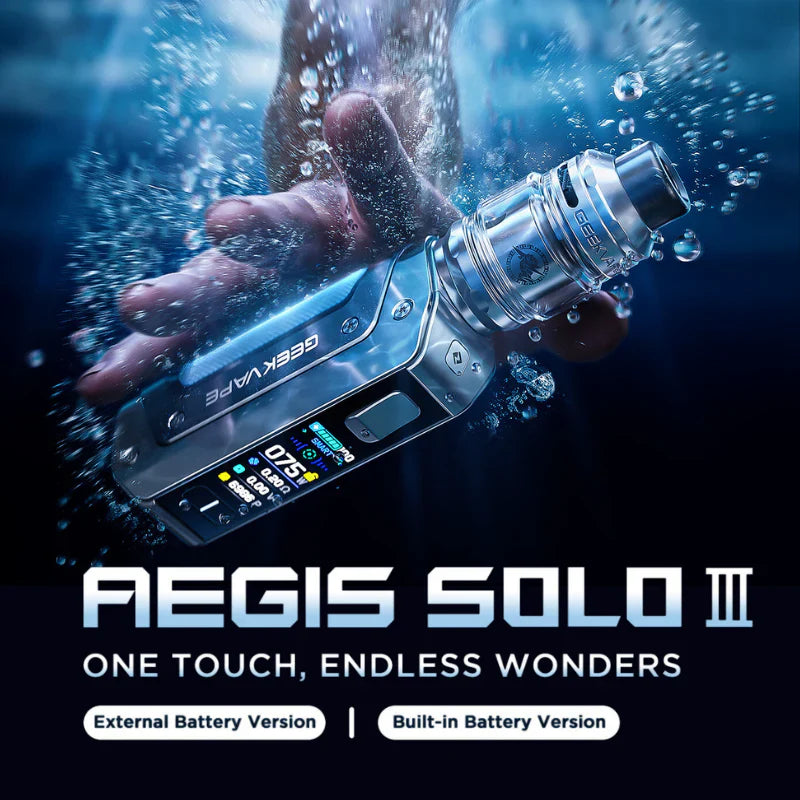 GeekVape Aegis Solo 3 Kit - External Battery Version