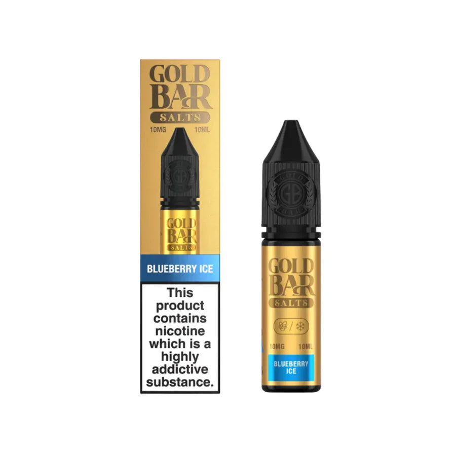 Gold Bar Nic Salts 10ml - 10mg