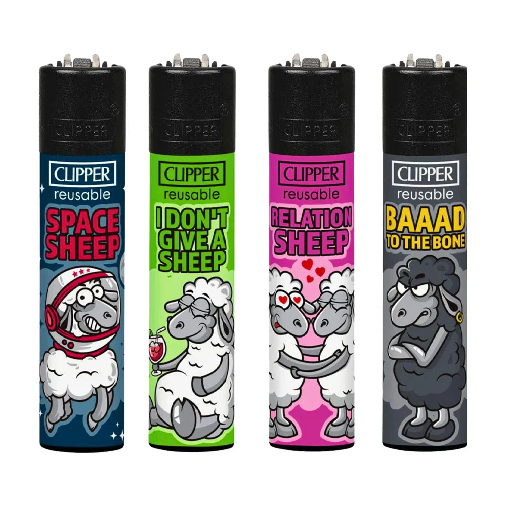 Clipper Lighters 40PK -   Sheep GZ