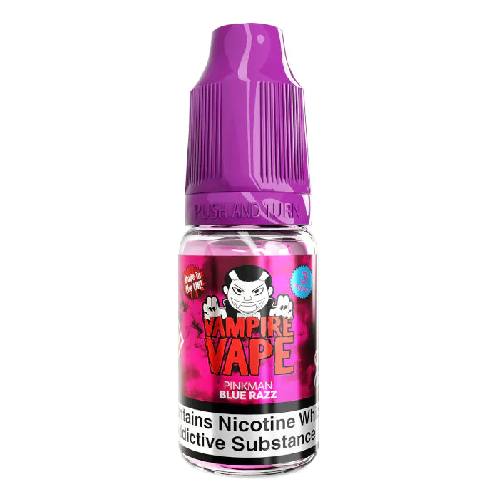 Vampire Vapes 10ml | 12MG | 40VG/60PG | 70+ Flavors - Pinkman Blue Razz image