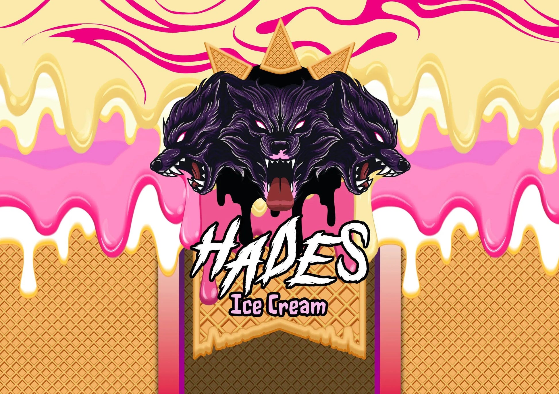 Hades E Liquid 100ml Shortfill | Icecream Range  70/30 VG/PG image 2