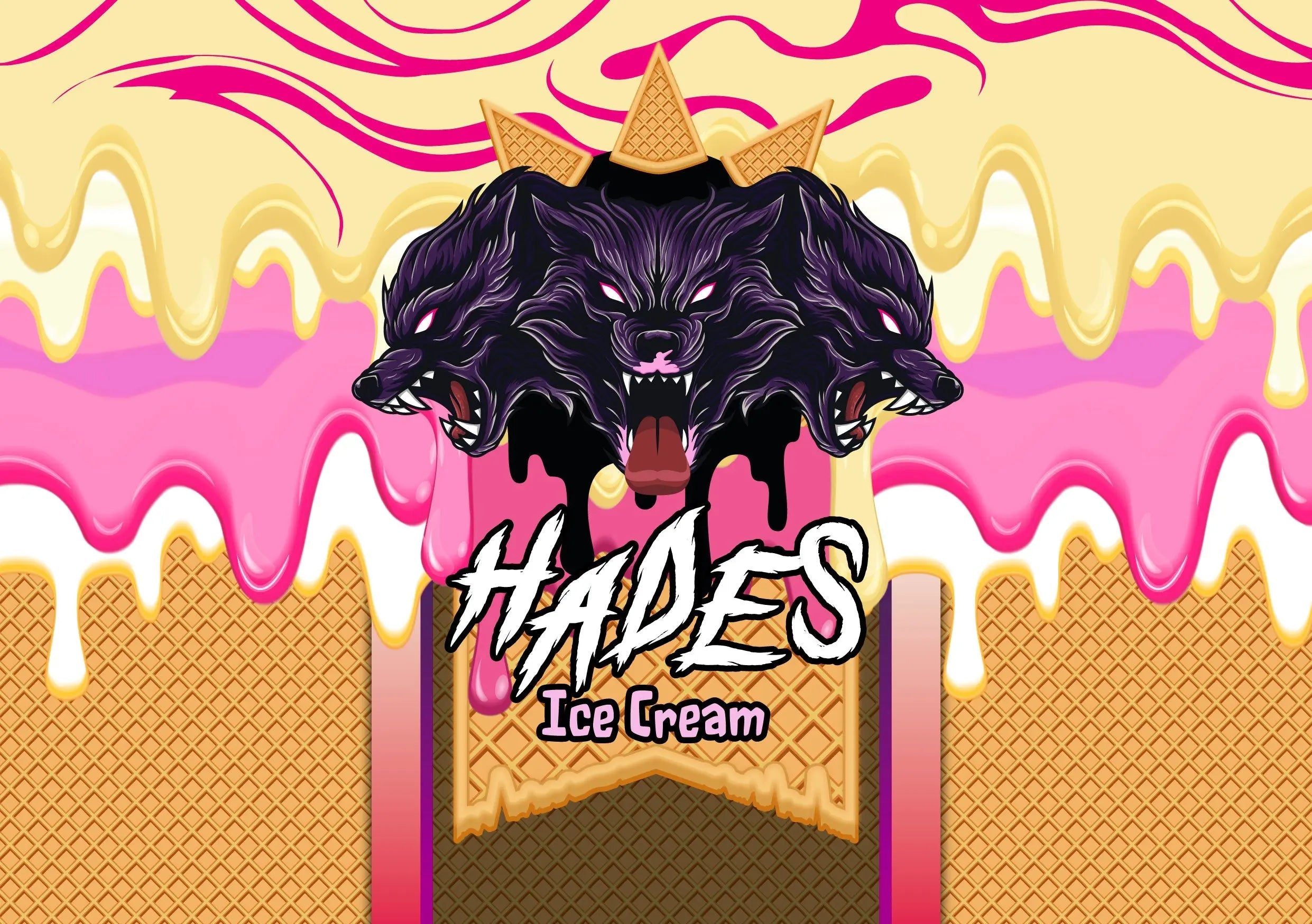 Hades E Liquid 100ml Shortfill | Icecream Range  70/30 VG/PG image 2