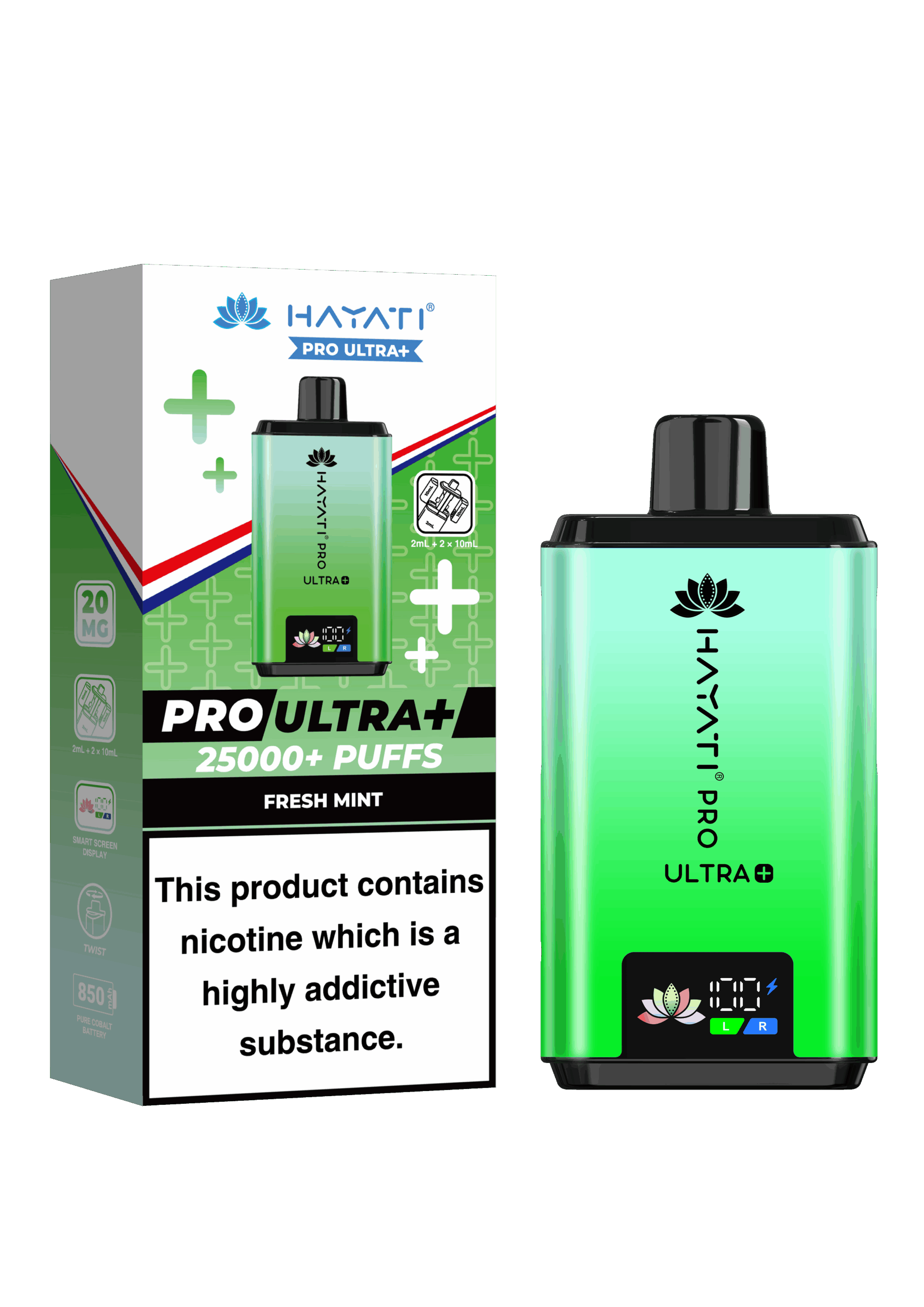 Hayati Pro Ultra Plus 25K Prefilled Vape Kit