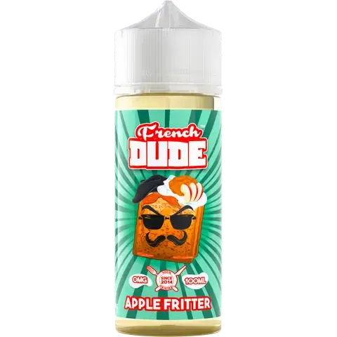 French Dude 100ml E-Liquid Shortfill 70/30 VG/PG - Apple Fritter image