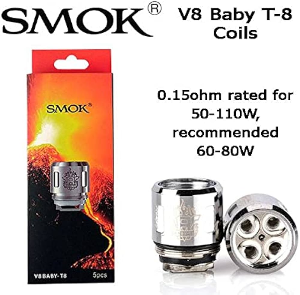 SMOK V8 Baby Replacement Coil 5pcs/pack